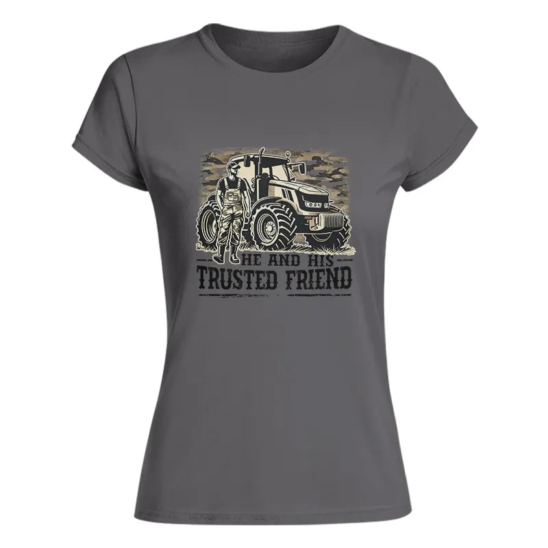 He and His Trusted Friend - Women's Softstyle Tee