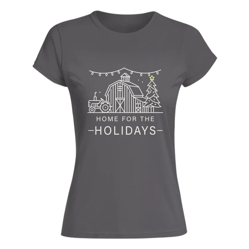 Image of Home For The Holidays - Women's Softstyle Tee