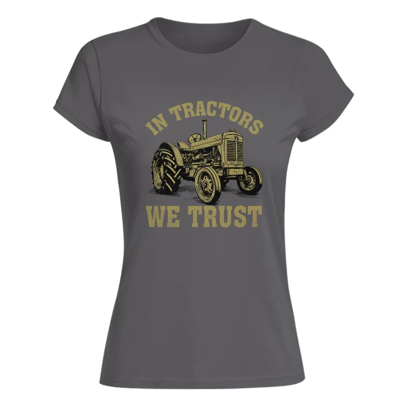 Image of In Tractors We Trust - Women's Softstyle Tee