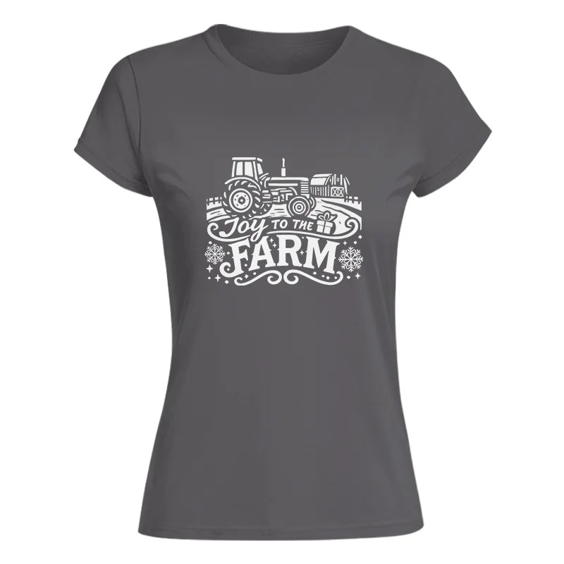 Image of Joy To The Farm 1 - Women's Softstyle Tee