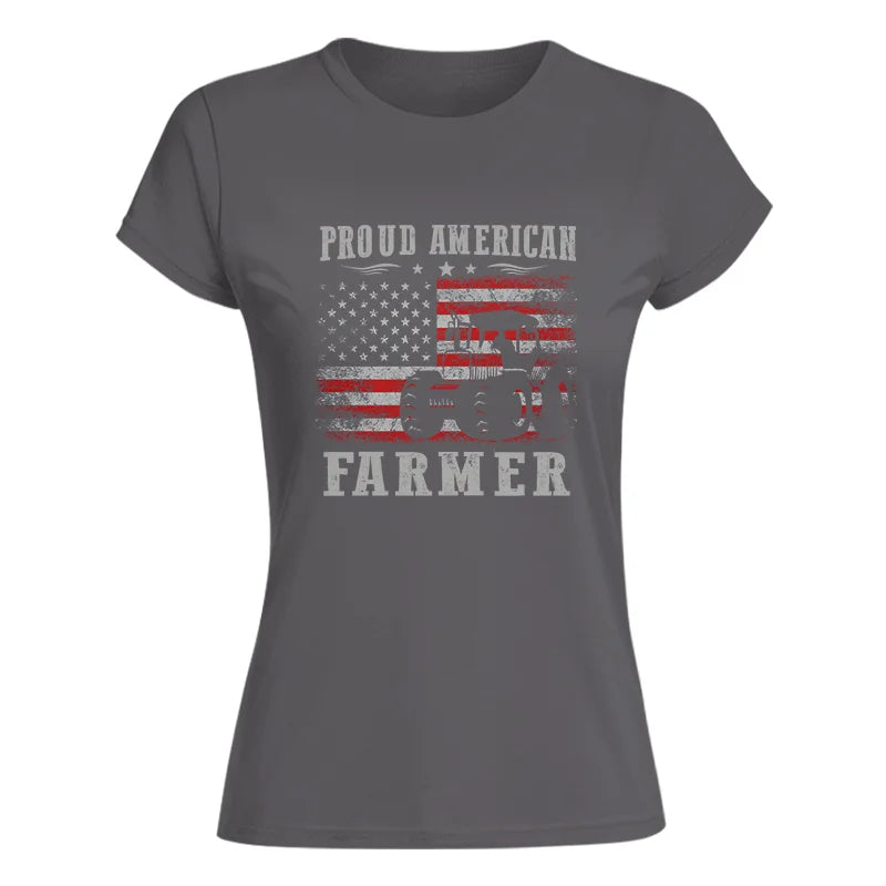 Proud American Farmer - Women's Softstyle Tee