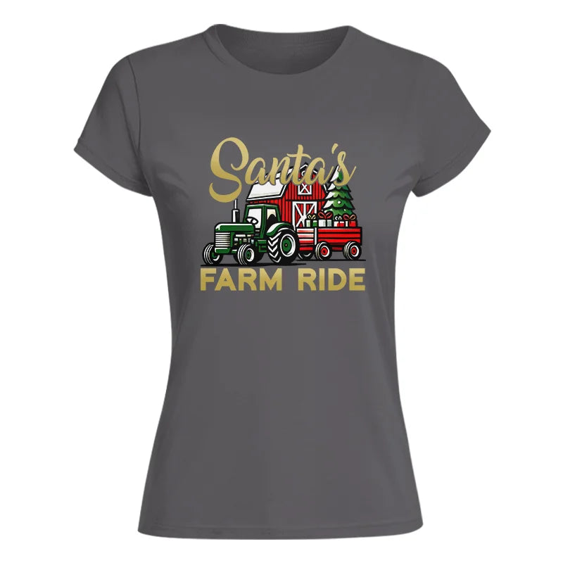 Santa's Farm Ride 2 - Women's Softstyle Tee