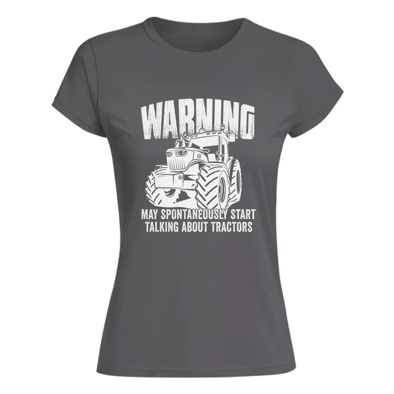 Talking About Tractor - Women's Softstyle Tee