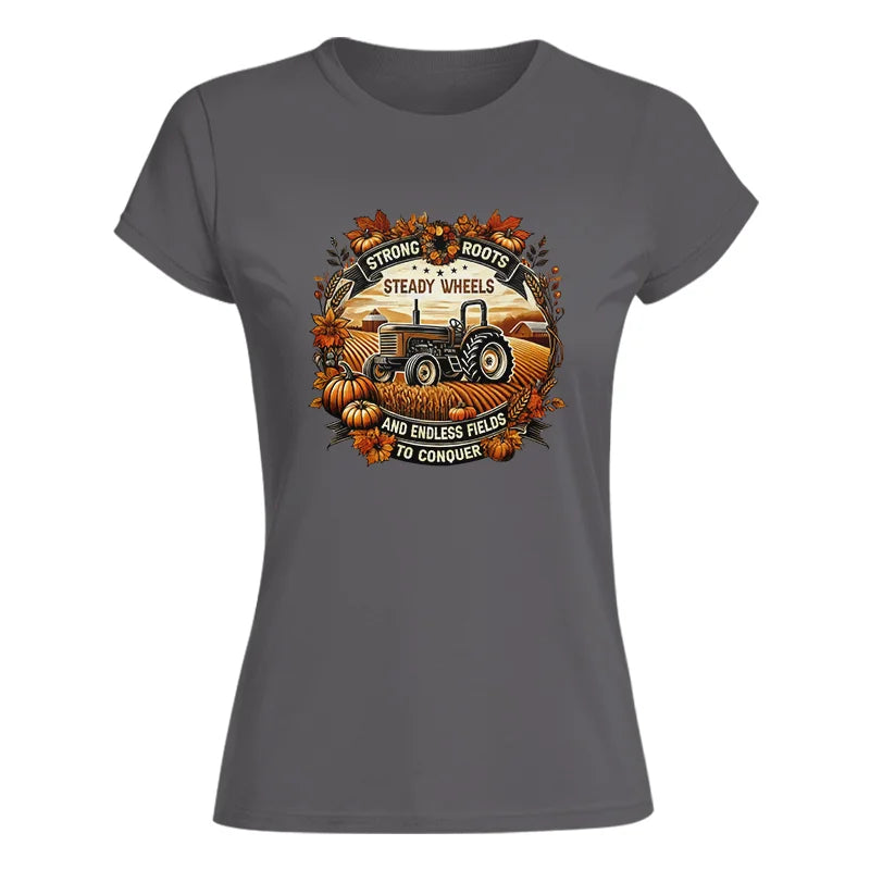 Image of Thanksgiving Farmer Endless Fields To Conquer 1 - Women's Softstyle Tee