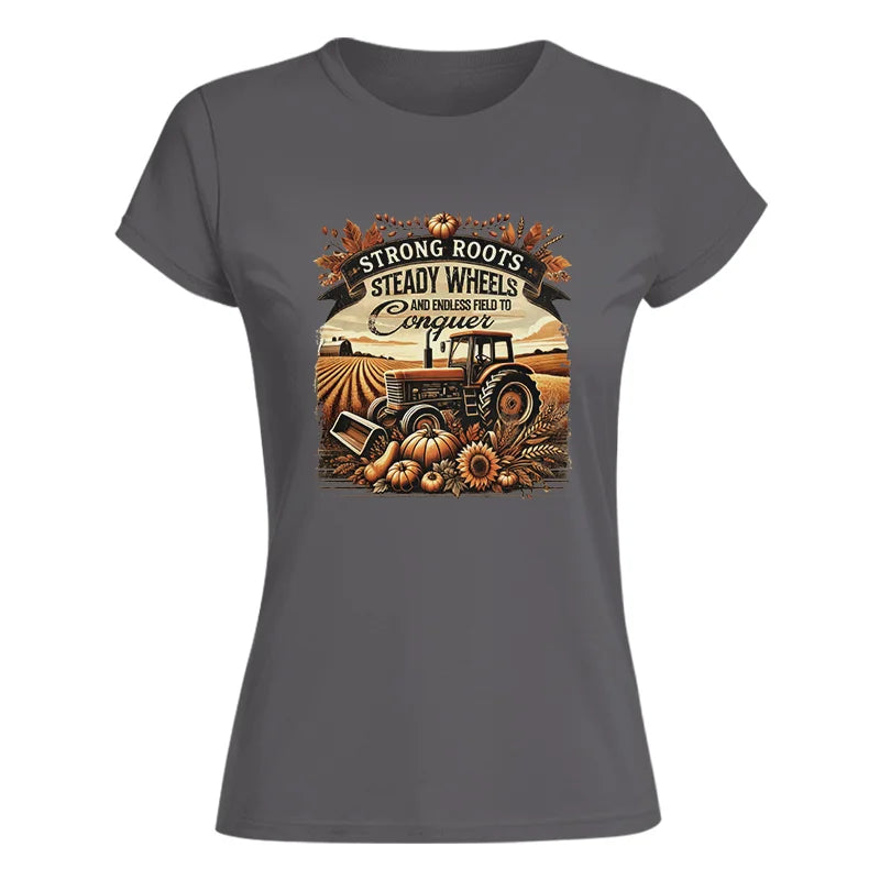 Thanksgiving Farmer Endless Fields To Conquer 2 - Women's Softstyle Tee