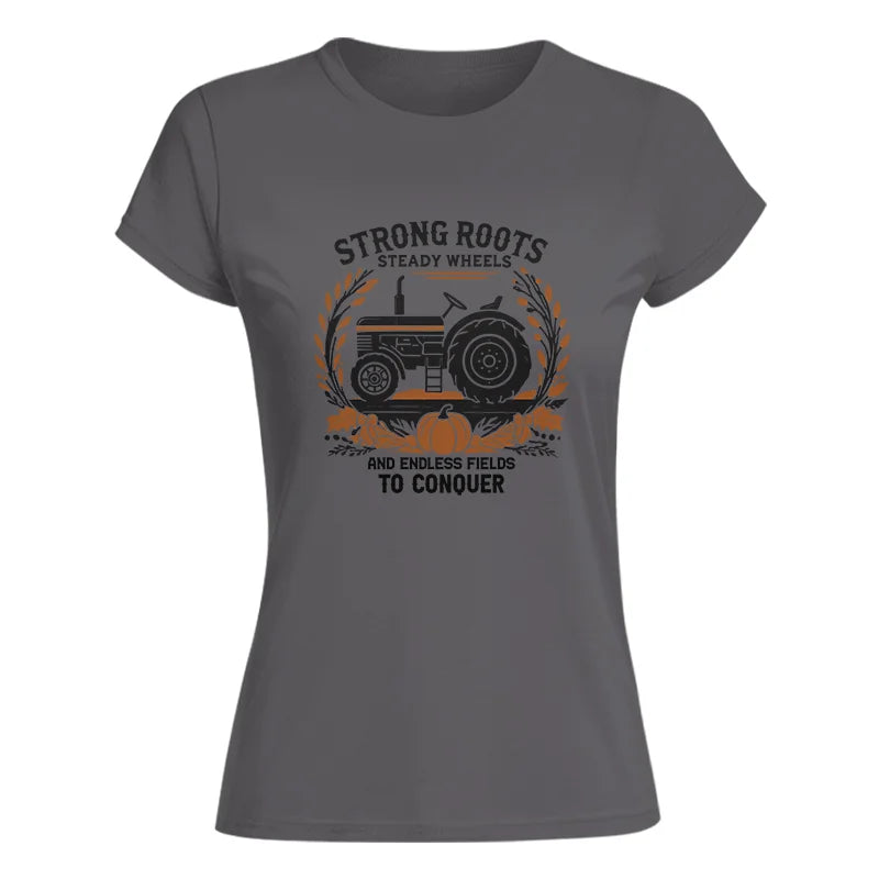 Thanksgiving Farmer Endless Fields To Conquer 3 - Women's Softstyle Tee