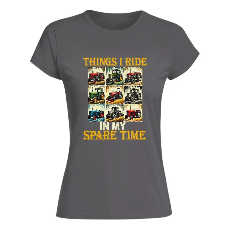 Things I Ride In My Spare Time 2 - Women's Softstyle Tee