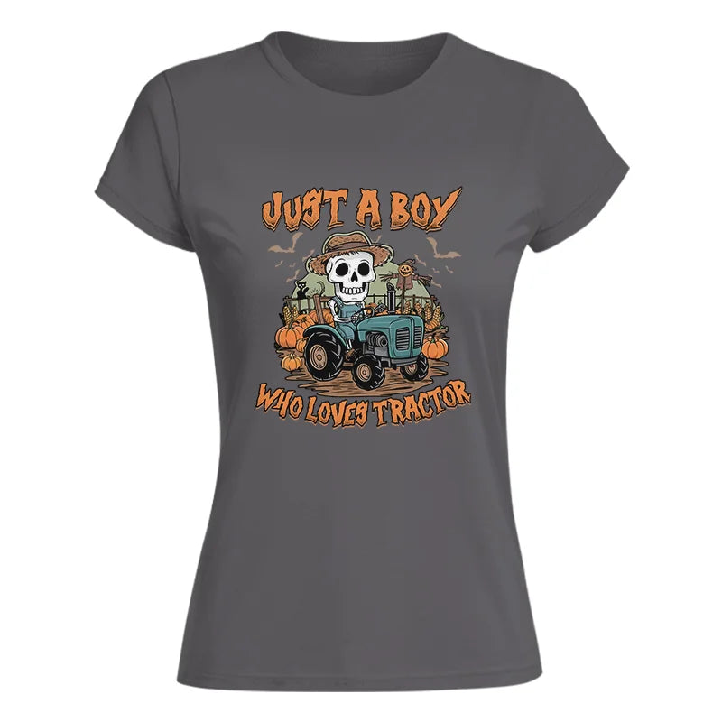 Tractors Halloween Themed - Women's Softstyle Tee