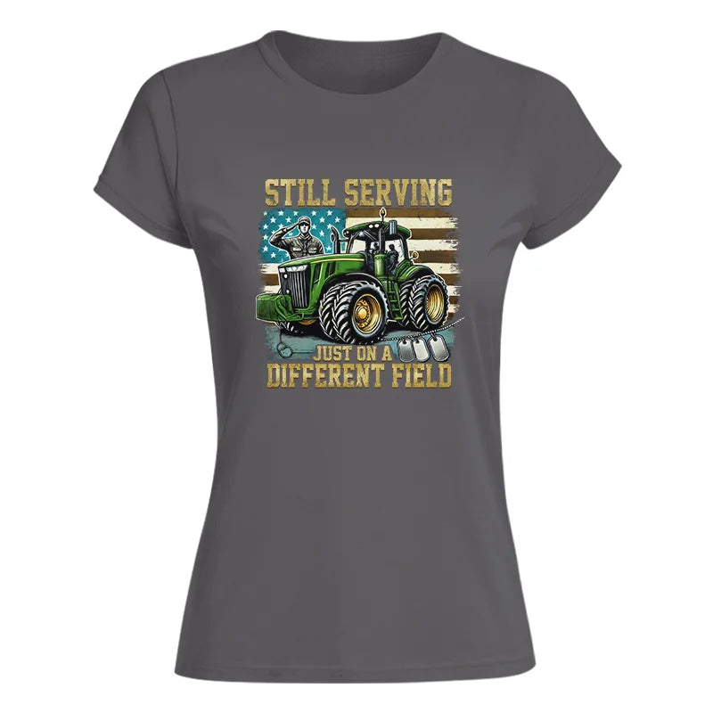 Veteran Farmer Still Serving 3 - Women's Softstyle Tee