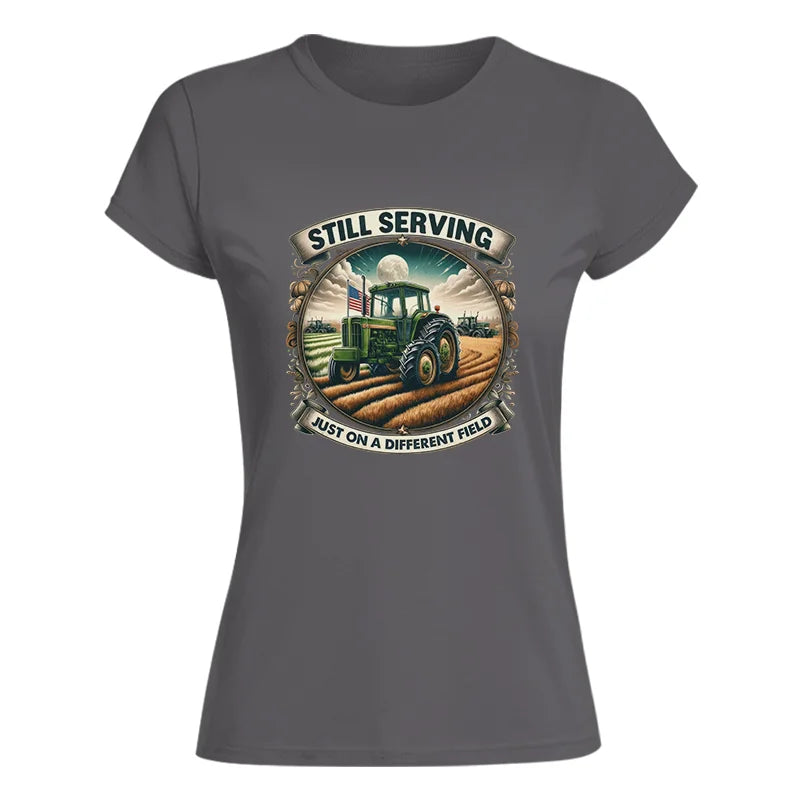 Veteran Farmer Still Serving 4 - Women's Softstyle Tee