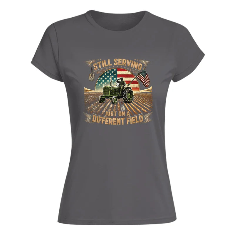 Image of Veteran Farmer Still Serving 8 - Women's Softstyle Tee