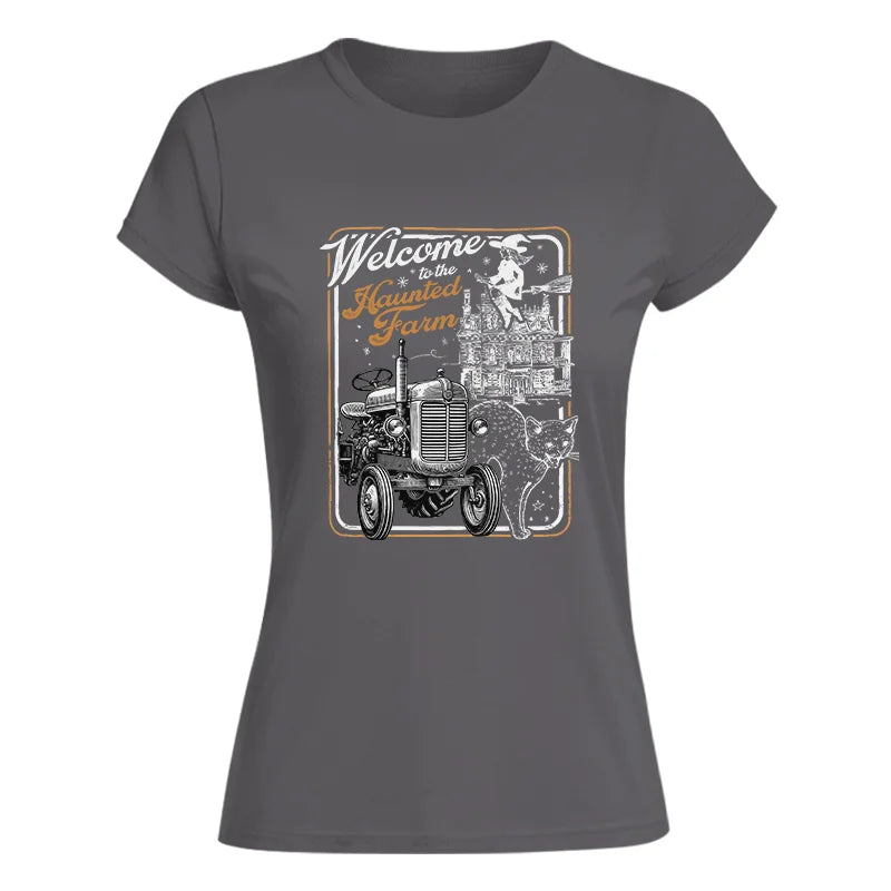 Welcome To The Haunted Farm 2 - Women's Softstyle Tee