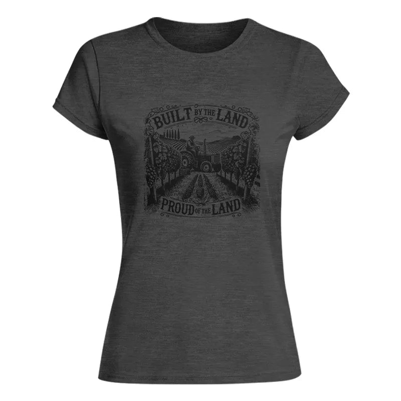 Built By Land_Proud Land Grape Garden - Women's Softstyle Tee