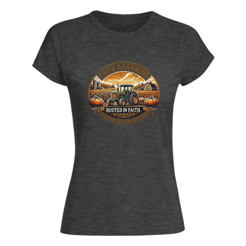 Image of Faith And Farming 1 - Women's Softstyle Tee