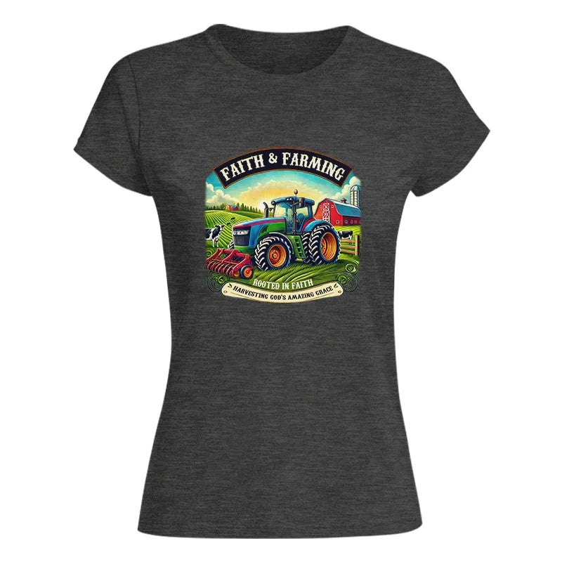 Image of Faith And Farming 2 - Women's Softstyle Tee