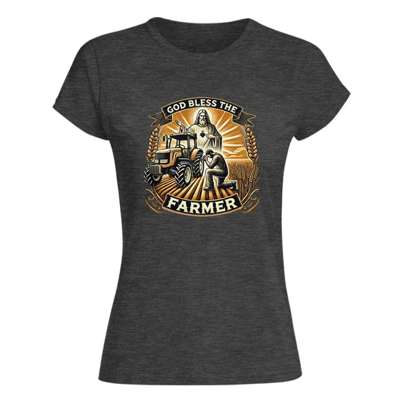 God Bless The Farmer 2 - Women's Softstyle Tee