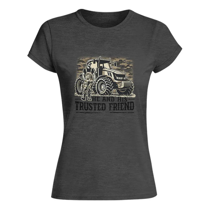 He and His Trusted Friend - Women's Softstyle Tee