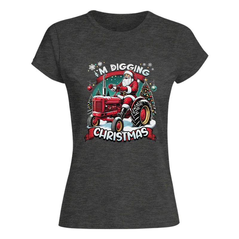 Image of I'm Digging Christmas - Women's Softstyle Tee