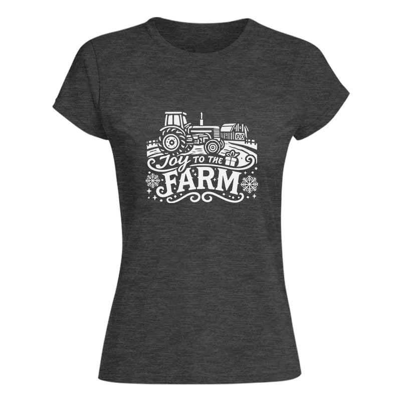 Image of Joy To The Farm 1 - Women's Softstyle Tee