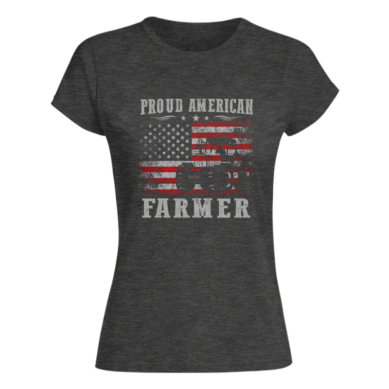 Proud American Farmer - Women's Softstyle Tee