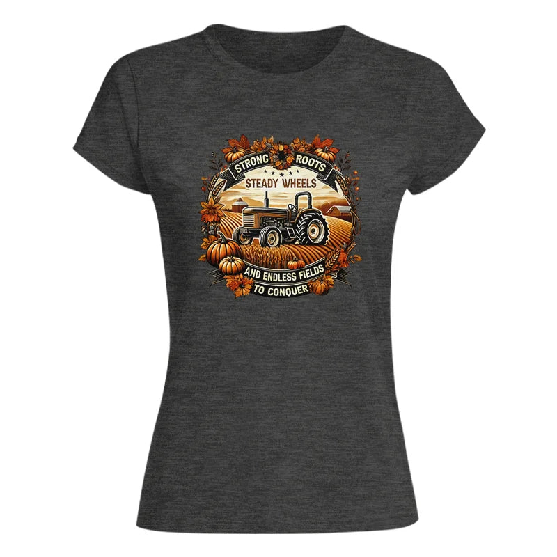 Thanksgiving Farmer Endless Fields To Conquer 1 - Women's Softstyle Tee