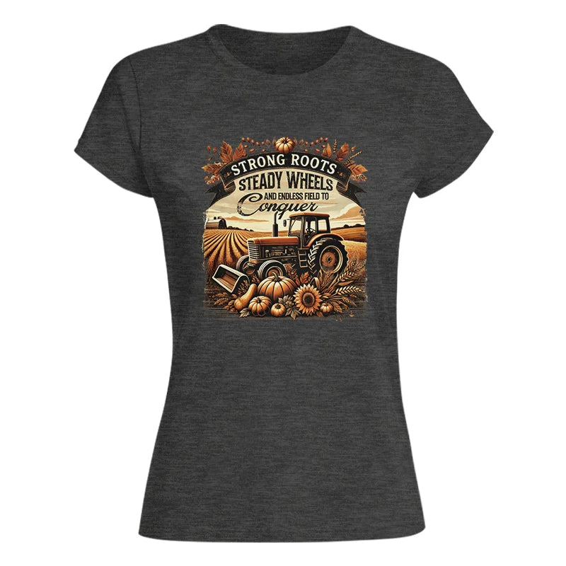 Image of Thanksgiving Farmer Endless Fields To Conquer 2 - Women's Softstyle Tee