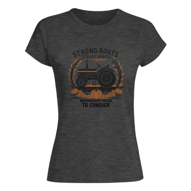 Image of Thanksgiving Farmer Endless Fields To Conquer 3 - Women's Softstyle Tee