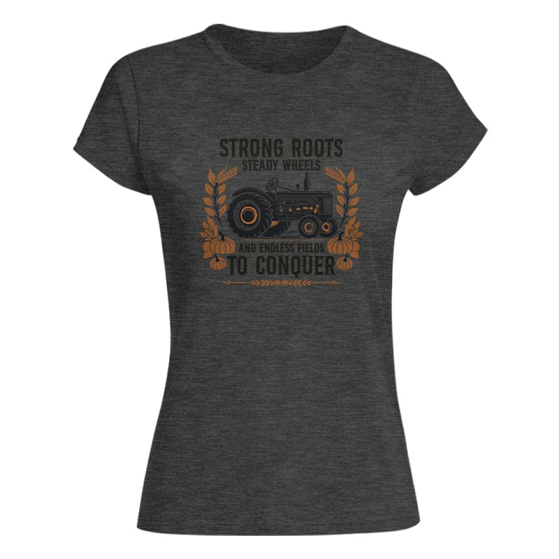 Thanksgiving Farmer Endless Fields To Conquer 5 - Women's Softstyle Tee