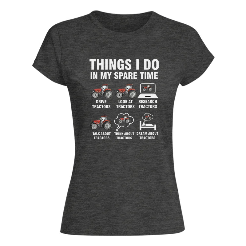 Things I Do In My Spare Time - Women's Softstyle Tee