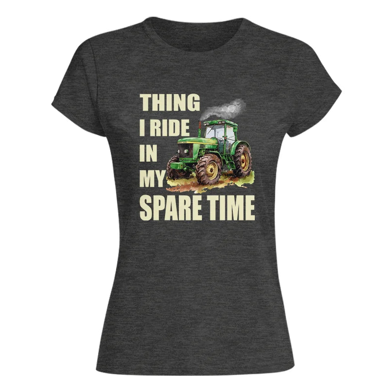 Things I Ride In My Spare Time 1 - Women's Softstyle Tee