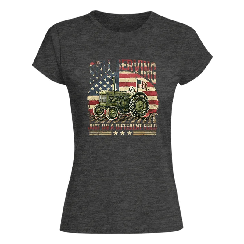 Image of Veteran Farmer Still Serving 10 - Women's Softstyle Tee