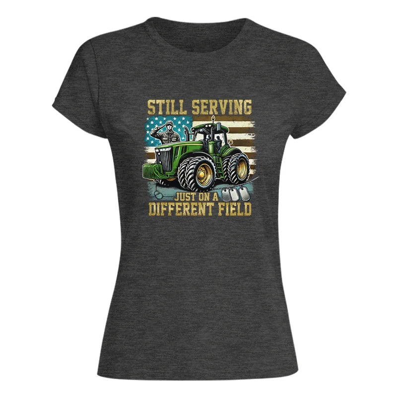 Image of Veteran Farmer Still Serving 3 - Women's Softstyle Tee