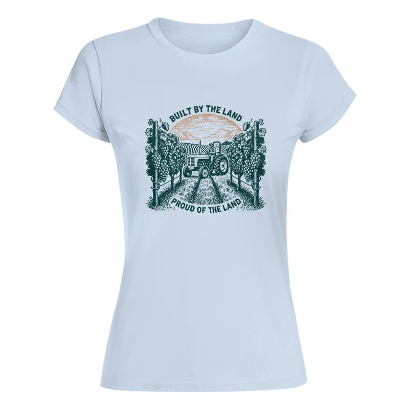 Built By Land Proud Land Grape Garden 2 - Women's Softstyle Tee