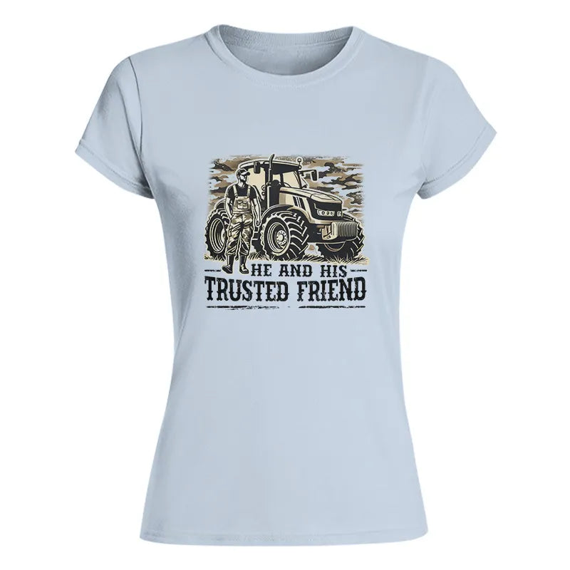 He and His Trusted Friend - Women's Softstyle Tee