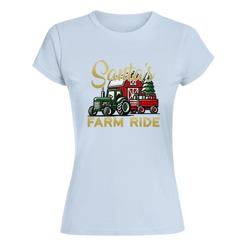 Santa's Farm Ride 2 - Women's Softstyle Tee