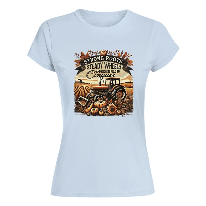 Image of Thanksgiving Farmer Endless Fields To Conquer 2 - Women's Softstyle Tee