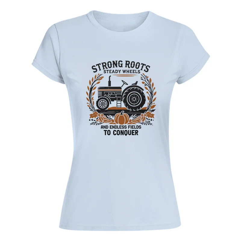 Image of Thanksgiving Farmer Endless Fields To Conquer 3 - Women's Softstyle Tee