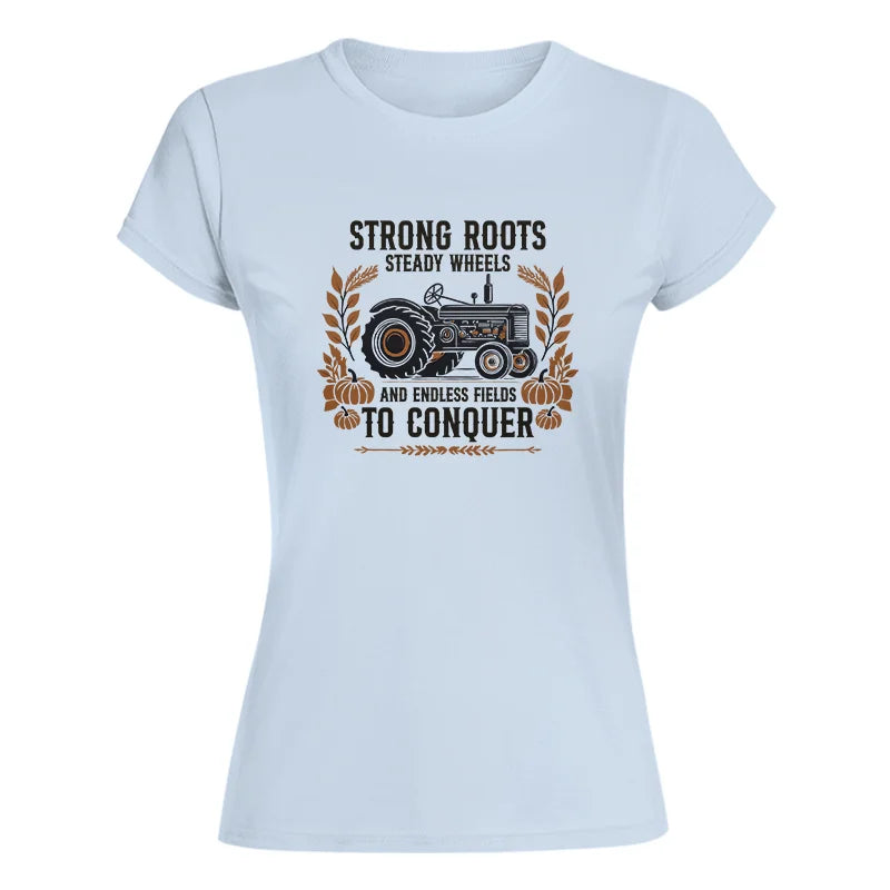 Thanksgiving Farmer Endless Fields To Conquer 5 - Women's Softstyle Tee