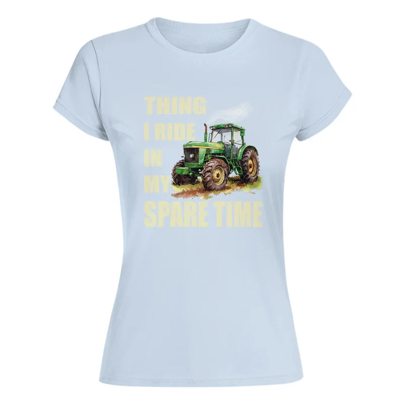 Things I Ride In My Spare Time 1 - Women's Softstyle Tee