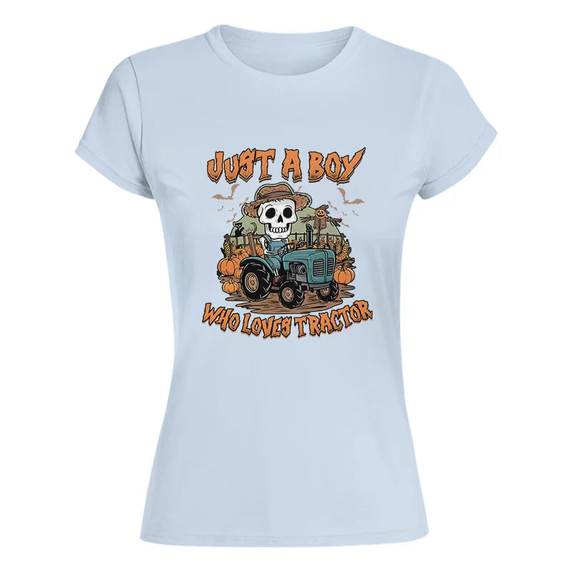 Tractors Halloween Themed - Women's Softstyle Tee