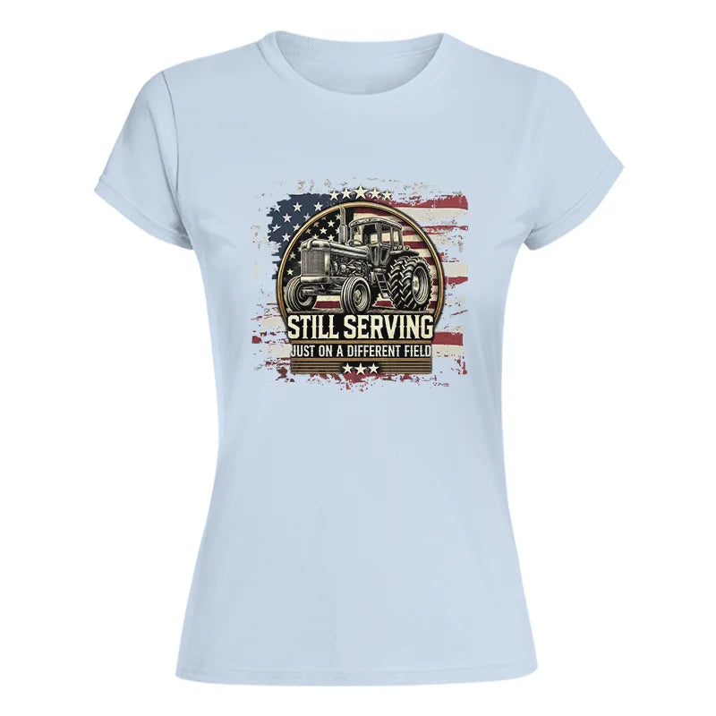 Image of Veteran Farmer Still Serving 1 - Women's Softstyle Tee