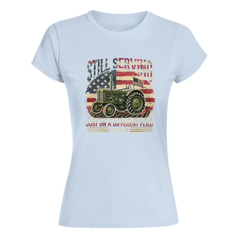 Veteran Farmer Still Serving 10 - Women's Softstyle Tee