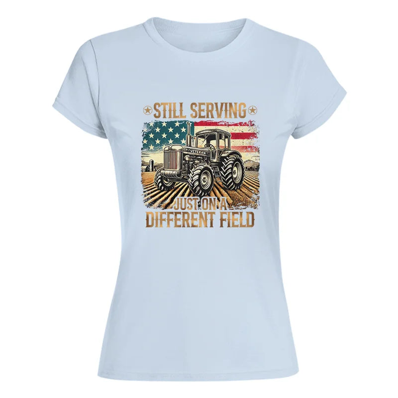 Image of Veteran Farmer Still Serving 2 - Women's Softstyle Tee