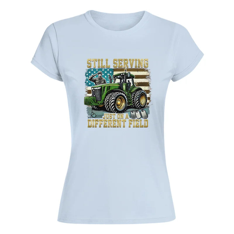 Image of Veteran Farmer Still Serving 3 - Women's Softstyle Tee