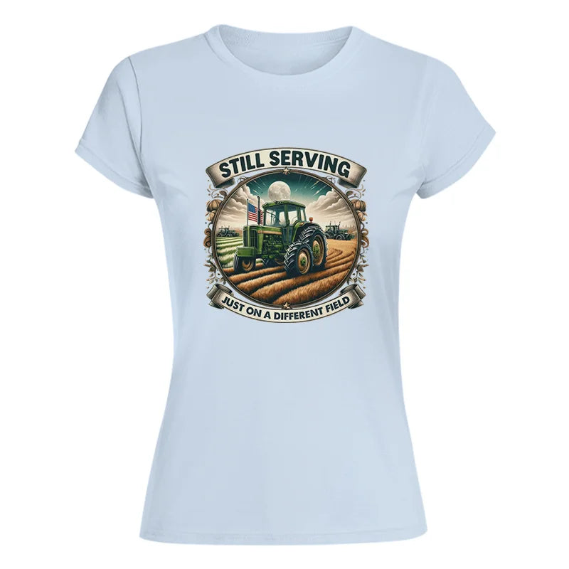 Image of Veteran Farmer Still Serving 4 - Women's Softstyle Tee