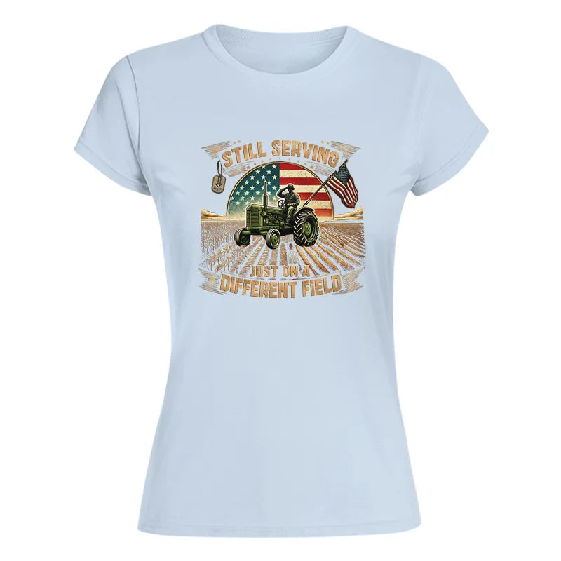 Image of Veteran Farmer Still Serving 8 - Women's Softstyle Tee