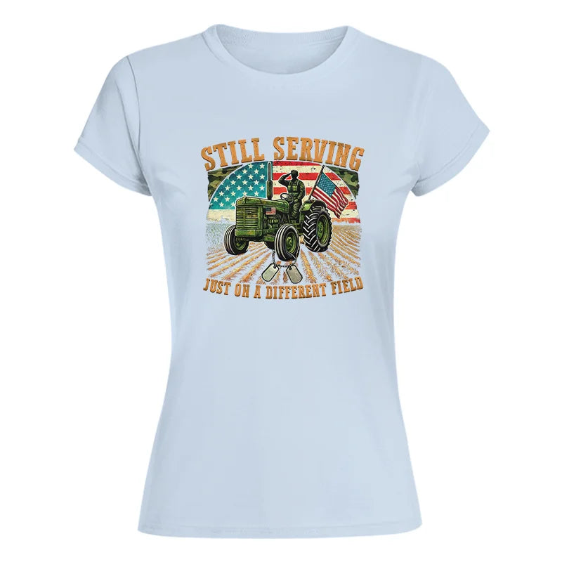 Veteran Farmer Still Serving 9 - Women's Softstyle Tee