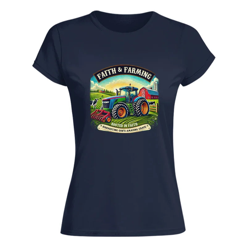 Faith And Farming 2 - Women's Softstyle Tee