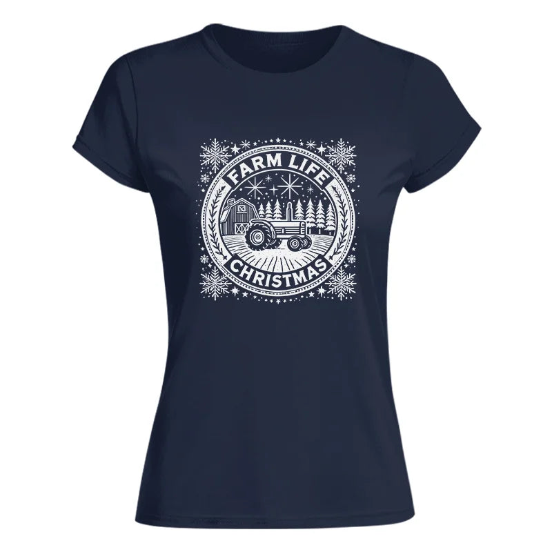 Image of Farm Life Christmas 2 - Women's Softstyle Tee