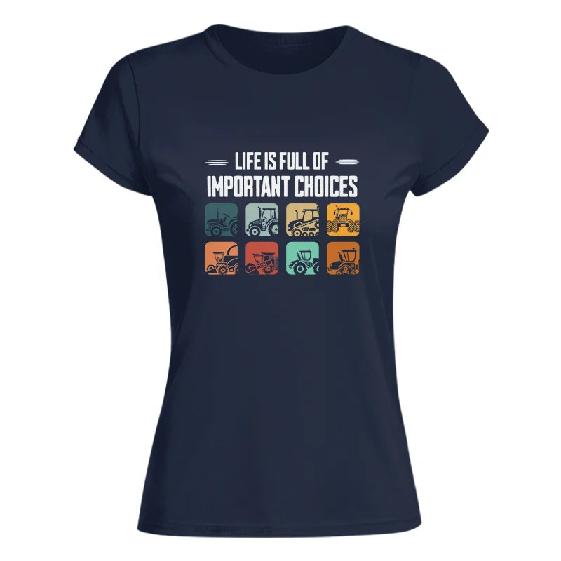 Image of Life Is Full Important Choices 36 - Women's Softstyle Tee